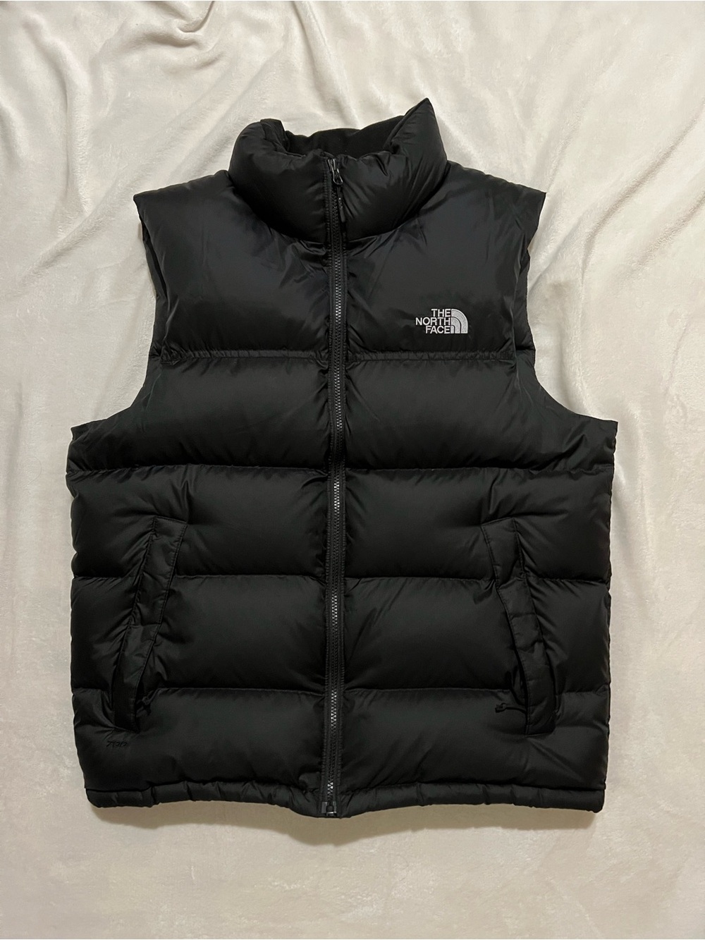 The North Face Black Nuptse Vest Size L Mens
